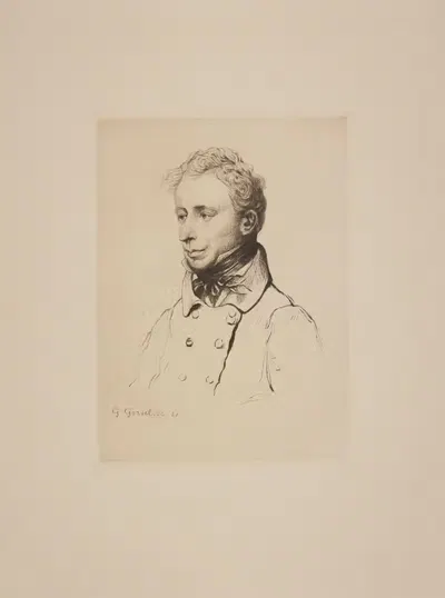 Клод-Аиме Шенавар (1798 – 1838) by Жорж Горвель, 1798 – 1838 — digital art print download