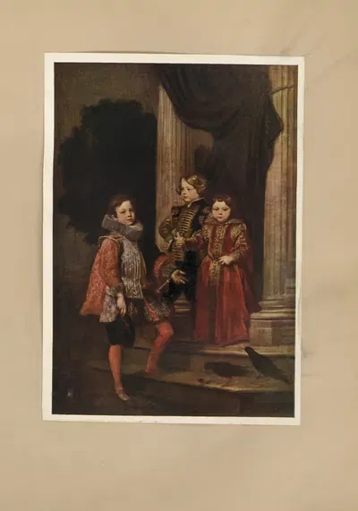 Дети Балби – Ван Дейк by Халдейн Макафалл, 1909 — digital art print download