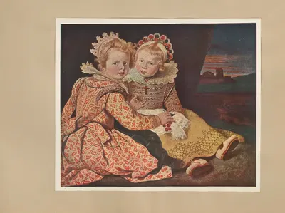 Дочери художника – Де Вос by Халдейн Макафалл, 1909 — digital art print download