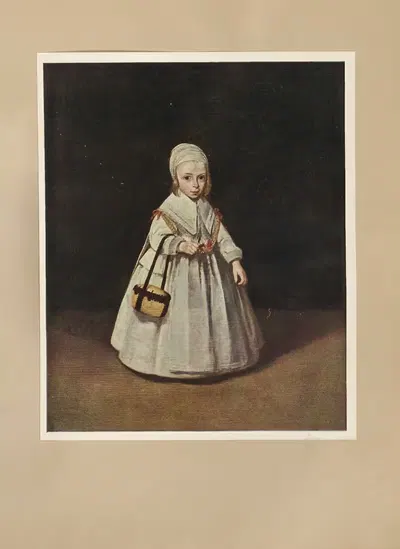 Helene van der Schalke – Ter Borch by Haldane Macfall, 1909 — digital art print download