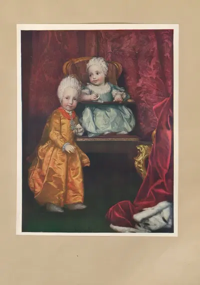 Two Young Princes – Mengs by Haldane Macfall, 1909 — digital art print download