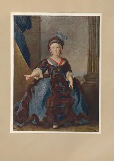 Людовик Французский – Натье by Халдейн Макафалл, 1909 — digital art print download