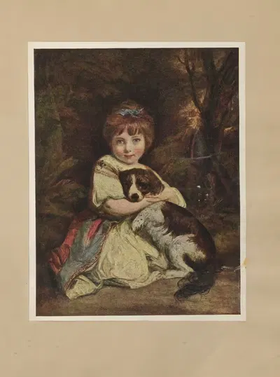 Мисс Боулз – Рейнольдс by Халдейн Макафалл, 1909 — digital art print download
