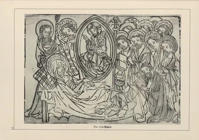 Deutsche Holzschnitte bis zum Ende des 16. Jahrhunderts Pl.05 by Heinrich Höhn, 1941 — digital art print download
