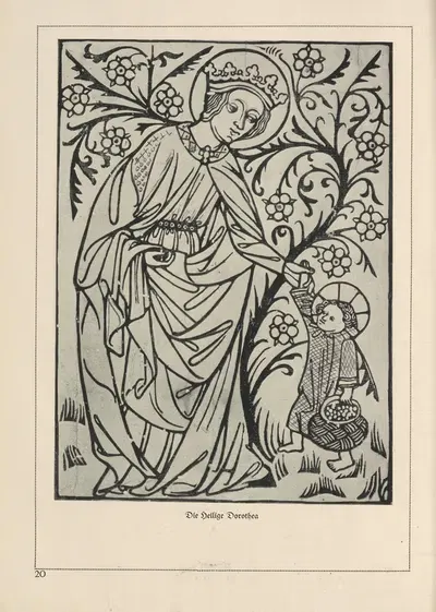 Deutsche Holzschnitte bis zum Ende des 16. Jahrhunderts Pl.10 by Heinrich Höhn, 1941 — digital art print download
