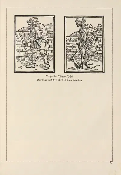 Deutsche Holzschnitte bis zum Ende des 16. Jahrhunderts Pl.17 by Heinrich Höhn, 1941 — digital art print download