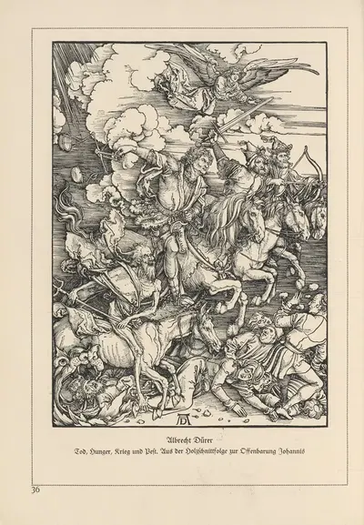 Deutsche Holzschnitte bis zum Ende des 16. Jahrhunderts Pl.26 by Heinrich Höhn, 1941 — digital art print download