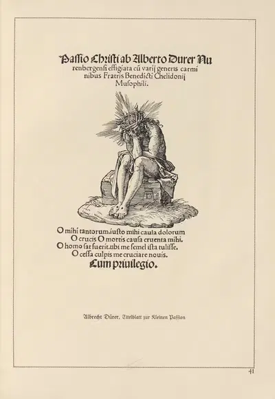 Deutsche Holzschnitte bis zum Ende des 16. Jahrhunderts Pl.31 by Heinrich Höhn, 1941 — digital art print download