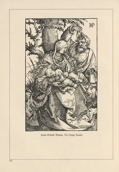 Deutsche Holzschnitte bis zum Ende des 16. Jahrhunderts Pl.52 by Heinrich Höhn, 1941 — digital art print download