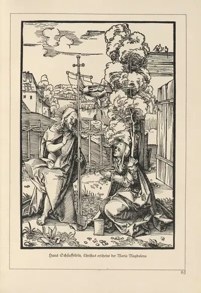 Deutsche Holzschnitte bis zum Ende des 16. Jahrhunderts Pl.53 by Heinrich Höhn, 1941 — digital art print download