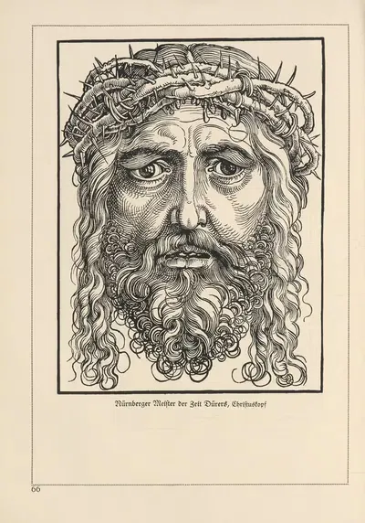 Deutsche Holzschnitte bis zum Ende des 16. Jahrhunderts Pl.56 by Heinrich Höhn, 1941 — digital art print download