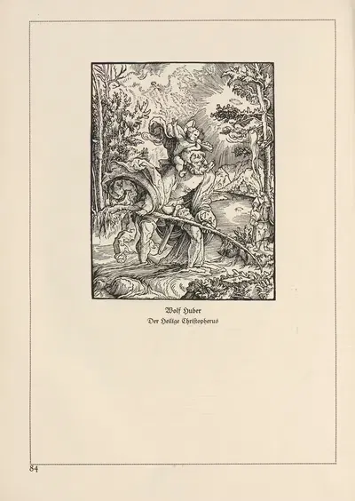 Deutsche Holzschnitte bis zum Ende des 16. Jahrhunderts Pl.74 by Heinrich Höhn, 1941 — digital art print download