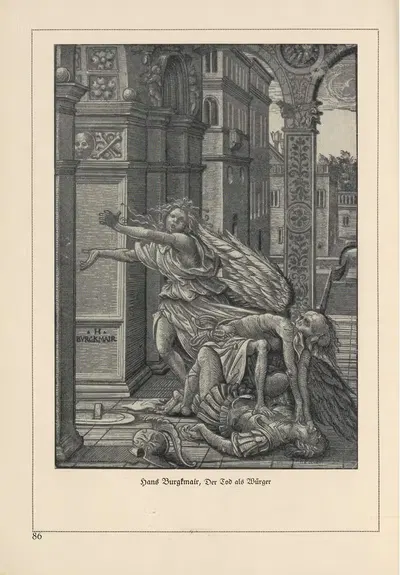 Deutsche Holzschnitte bis zum Ende des 16. Jahrhunderts Pl.76 by Heinrich Höhn, 1941 — digital art print download