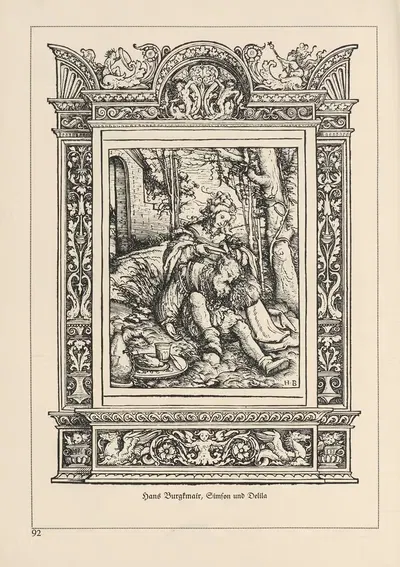 Deutsche Holzschnitte bis zum Ende des 16. Jahrhunderts Pl.82 by Heinrich Höhn, 1941 — digital art print download