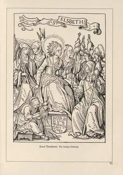 Deutsche Holzschnitte bis zum Ende des 16. Jahrhunderts Pl.83 by Heinrich Höhn, 1941 — digital art print download