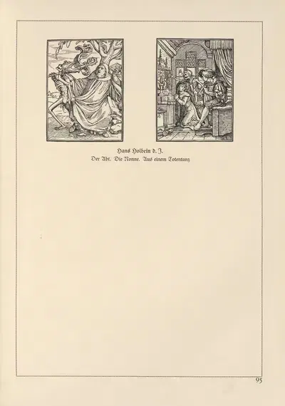 Deutsche Holzschnitte bis zum Ende des 16. Jahrhunderts Pl.85 by Heinrich Höhn, 1941 — digital art print download