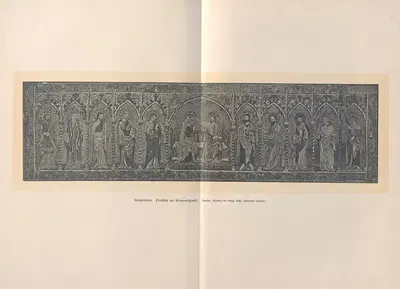 Антепендиум; Платстих на холстовом основании by Якоб фон Фальке, 1888 — digital art print download