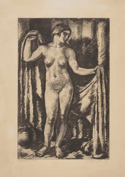 Akt kobiecy by Jan Wojnarski, 1930 — digital art print download