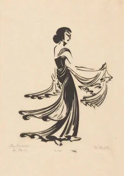 Танец by Иоганнес Фредерик Энгельберт тен Клоостер, 1921 — digital art print download