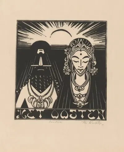 Восток by Иоганнес Фредерик Энгельберт тен Клоостер, 1922 — digital art print download
