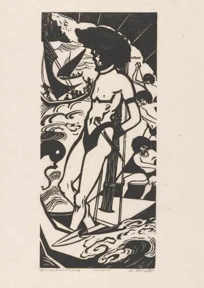 Zeeschuimers by Johannes Frederik Engelbert ten Klooster, 1924 — digital art print download