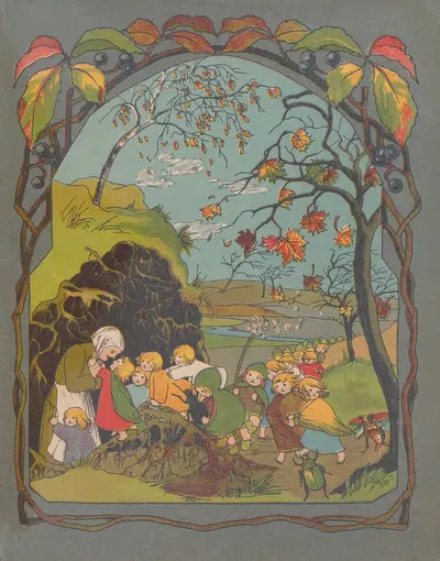 Сказка о земляных человечках, пл. 10 by Юлиан Эйзмонд, 1929 — digital art print download
