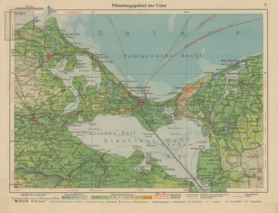 Mündungsgebiet der Oder by Karl Reinke, 1926 — digital art print download