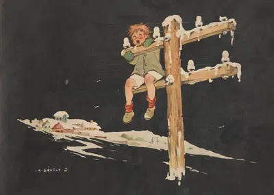 Nowe przygody Janka Sowizdrzała Pl.07 by Körtvélyesi Sávely Dezsõ, 1932 — digital art print download