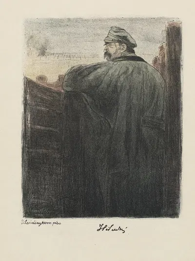 Вождь by Леопольд Готлиб, 1916 — digital art print download