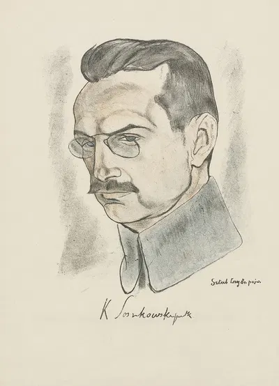 Шеф — К. Сосновский. by Леопольд Готлиб, 1916 — digital art print download