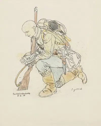 Прощание by Леопольд Готлиб, 1916 — digital art print download