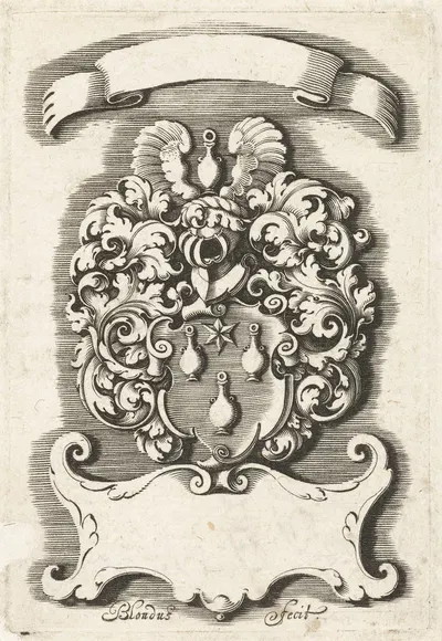 Щит семьи Рейнст by Михиэль Ле Блон, 1611-1625 — digital art print download