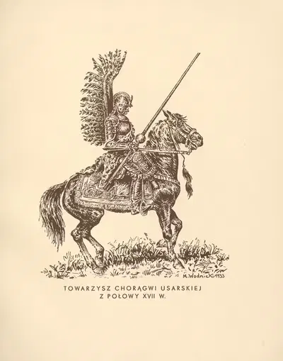 Товарищ хоругви усацкой середины XVII века by Мечислав Казимеж Водницкий, 1935 — digital art print download