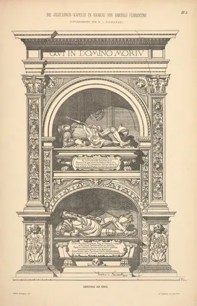 Саркофаги королей by Н. фон Наварский, 1878 — digital art print download