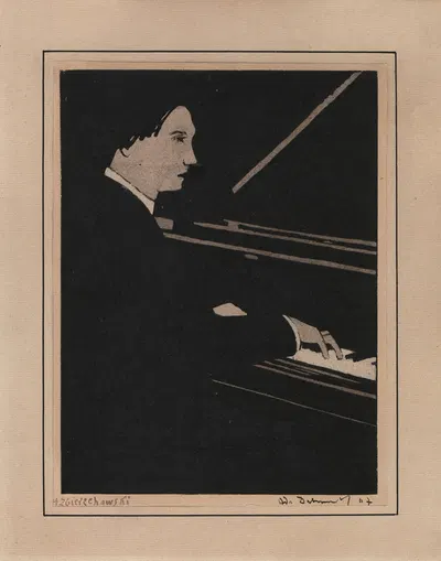 Х. Збьерзховский by Одо Добровольск, 1907 — digital art print download