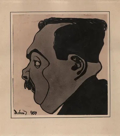 Ptasiński we Lwowie by Odo Dobrowolsk, 1907 — digital art print download