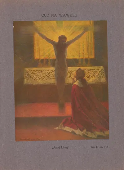 Чудо на Вавеле by Пётр Стахевич, 1910 — digital art print download