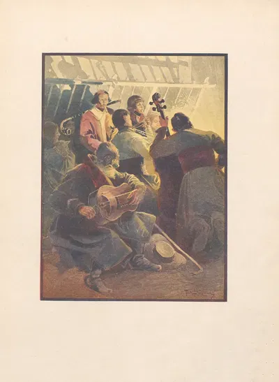 Божье Рождество; по колядкам и пасторальным песням by Пётр Стахевич, 1899 — digital art print download