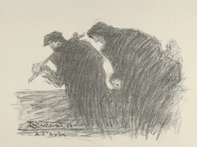 На рассвете by Роберт Луи Антраль, 1917 — digital art print download