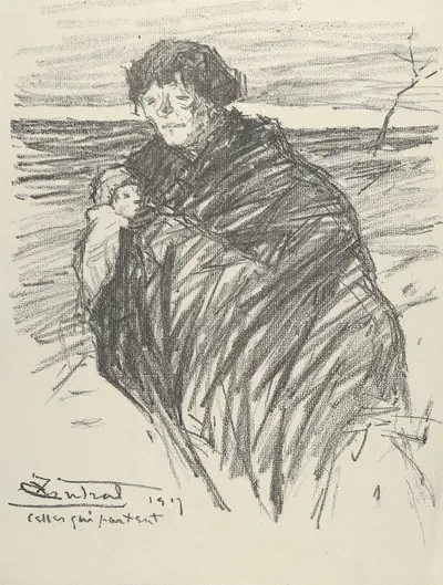 Те, кто уходит by Роберт Луи Антраль, 1917 — digital art print download