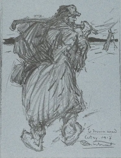 Последний взгляд by Роберт Луи Антраль, 1917 — digital art print download