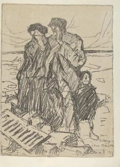 Их дом by Роберт Луи Антраль, 1917 — digital art print download