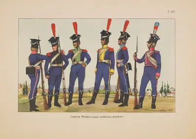 Легион Влоских перед унификацией униформы by Станислав Хайковский, 1939 — digital art print download
