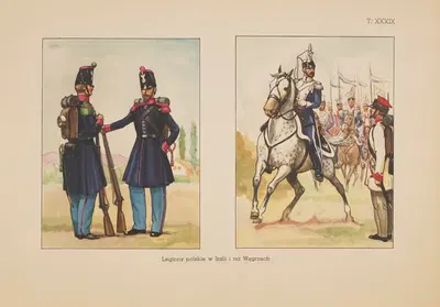 Польские легионы в Италии и на Венгрии by Станислав Хайковский, 1939 — digital art print download
