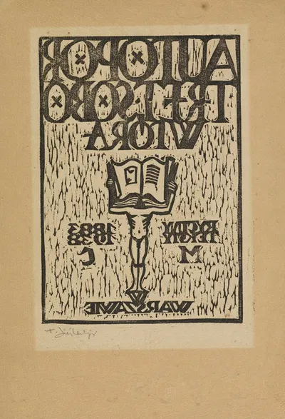 Автопортрет двойника by Тадеуш Чешлевский, 1938 — digital art print download