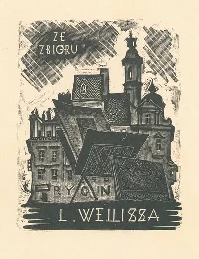 Из собрания гравюр Л. Веллиша by Тадеуш Чешлевский, 1933 — digital art print download