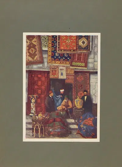 Sklep dywanów w Stambule by Wiktor Poraj-Chlebowski, 1925 — digital art print download