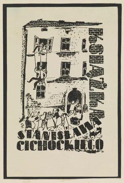 Книга Станислава Чихоцкого by Витольд Гавецкий, 1944 — digital art print download