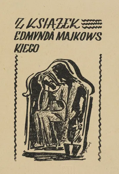 Из книг Эдмунда Майковского by Витольд Гавецкий, 1942 — digital art print download