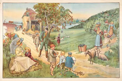 Autumn by Клейтон Симингтон, 1904 — digital art print download